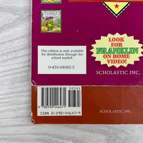 Lot of 7 Franklin the Turtle Paulette Bourgeois & Brenda Clark Storybook Series - Picture 9 of 13